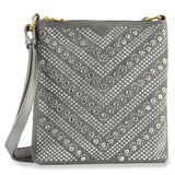 Studded Rhinestone Crossbody Sling