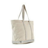 Rhinestone Bling Trimmed Tote Handbag
