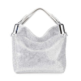 Sparkling Rhinestone Covered Fashion Handbag