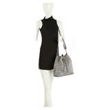 Rhinestone Covered Drawstring Hobo