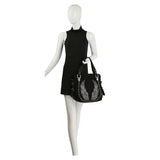 Winged Design Rhinestone Handbag