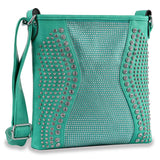 Brilliant Rhinestone Crossbody Sling