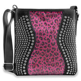 Brilliant Rhinestone Crossbody Sling
