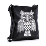 Owl Rhinestone Design Crossbody Sling