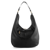 Tassel Accented Hobo Handbag