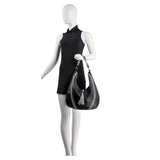 Tassel Accented Hobo Handbag