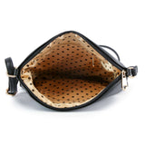 Tassel Accented Rhinestone Crossbody Sling