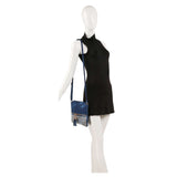 Tassel Accented Rhinestone Crossbody Sling
