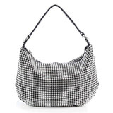 Petite Rhinestone Covered Hobo Handbag