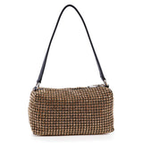 Petite Rhinestone Bling Shoulder Bag