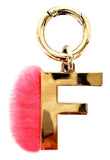 Whimsical Feather Purse Letter Charm