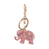 Elephant Rhinestone Purse Charm