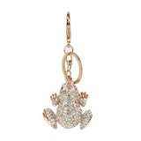 Frog Rhinestone Purse Charm