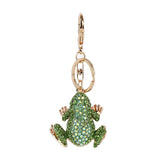 Frog Rhinestone Purse Charm