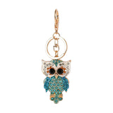 Owl Rhinestone Purse Charm