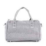 Dazzling Rhinestone Petite Satchel Handbag