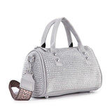 Dazzling Rhinestone Petite Satchel Handbag