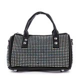 Dazzling Rhinestone Petite Satchel Handbag