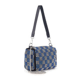 Rhinestone Checkerboard Design Fashion Bag
