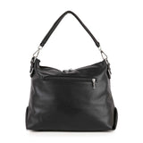 Rhinestone Accented Hobo Handbag