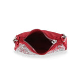 Rhinestone Sparkler Hobo Handbag