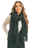 Pleated Design Fashion Scarf