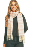 Multi Color Stitch Fashion Scarf