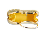 Women's Gold Evening Clutch Purse