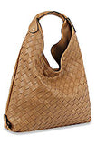 Woven Tall Fashion Shoulder Bag - Taupe