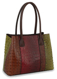 Colorful Embossed Tote Handbag - DSF-0664-MT3