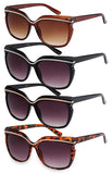 Accented Fashion Sunglasses - Assorted Box (1 Dozen)
