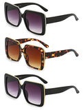 Decorative Full Frame Fashion Sunglasses - Assorted Box (1 Dozen)